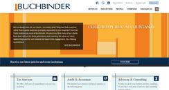 Desktop Screenshot of buchbinder.com